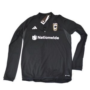 Adidas Columbus Crew Nationwide Training Top Quarter Zip Size Medium OHIO NWT